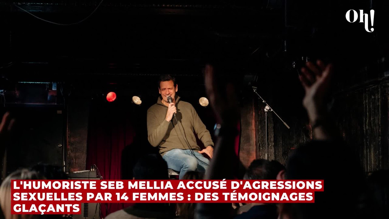 L'humoriste Seb Mellia accusé d'agressions sexuelles par 14 femmes : des témoignages glaçants