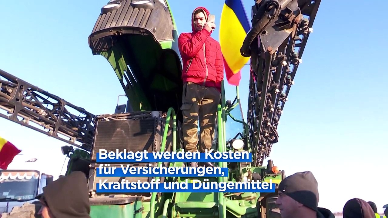 3. Tag in Folge: Straßenblockaden in Rumänien