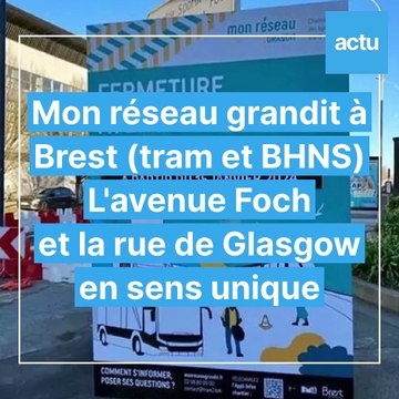 Mon réseau grandit - Tram et BHNS à Brest -Interview de Yohann Nédélec vice-président de Brest métropole