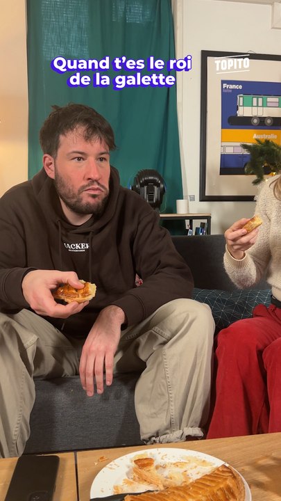 Quand t'es le roi de la galette