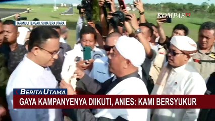 Anies Baswedan Bersyukur dan Hormati Upaya Paslon Lain Ikuti Gaya Kampayenya
