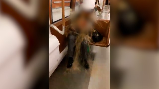 Le youtubeur qui déversait des seaux d'excréments sur des usagers du métro arrêté