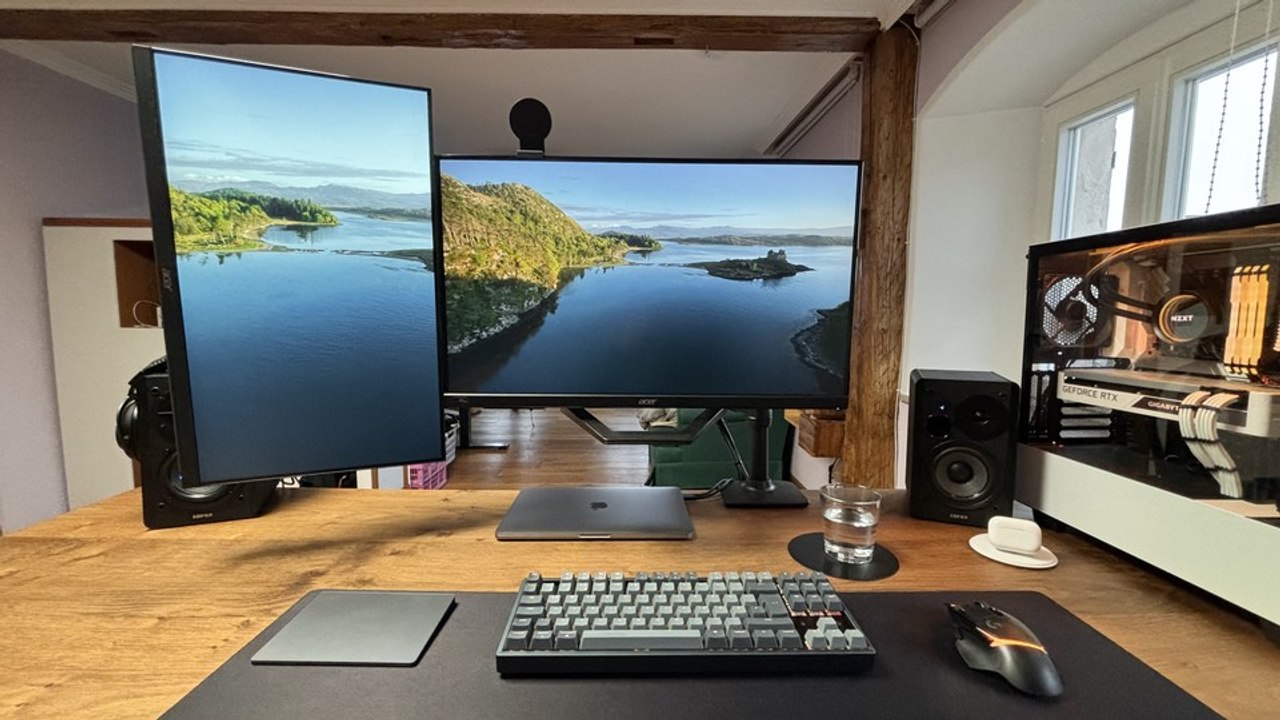 Ergotron LX Dual Direct - Die Monitorhalterung im alltäglichen Einsatz