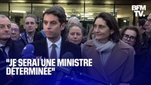 Gabriel Attal et Amélie Oudéa-Castéra s'expriment après avoir visité un collège dans les Yvelines