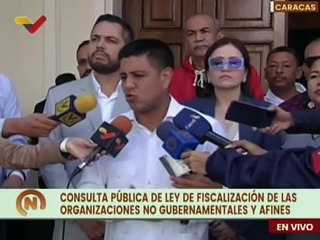 Primer Vpdte. AN Pedro Infante informó que se debe estar alerta a las actuaciones de distintas ONG