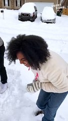 Heartwarming Snowman Challenge|  Dad Sculpts His Own Likeness! || Heartsome 