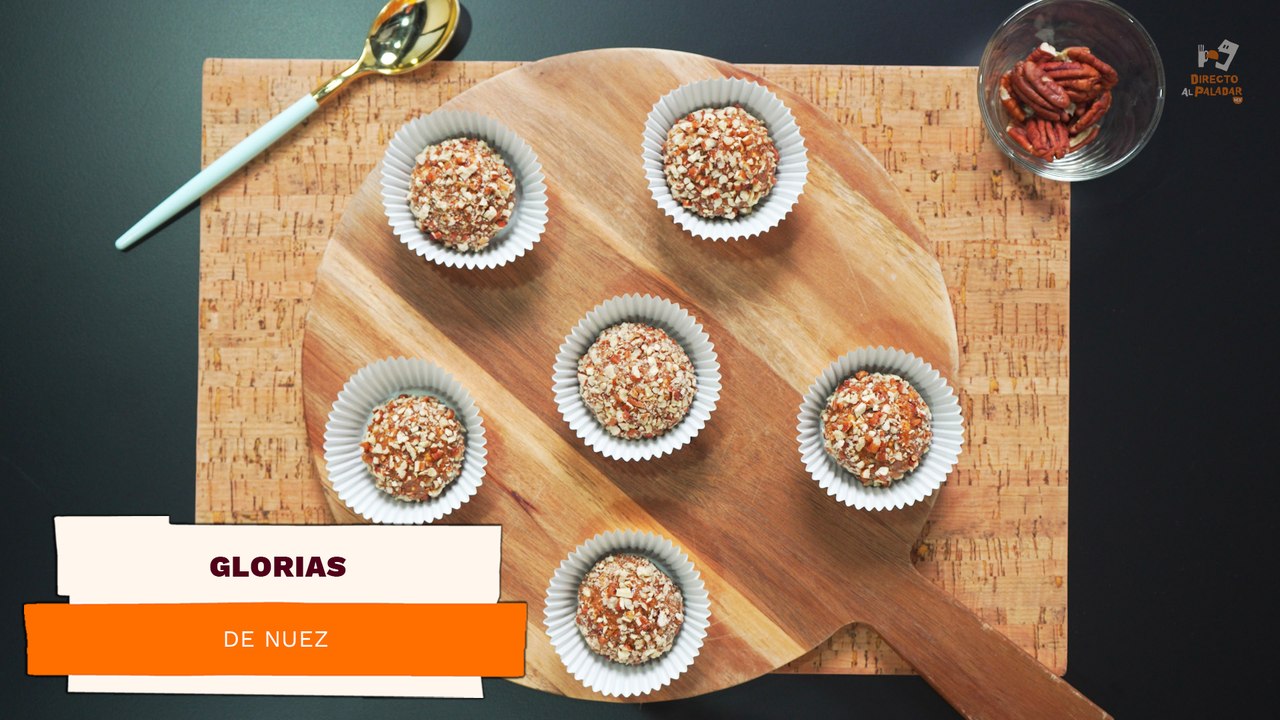 Glorias de nuez | Receta rápida y fácil en tan solo 5 pasos | Directo al Paladar México
