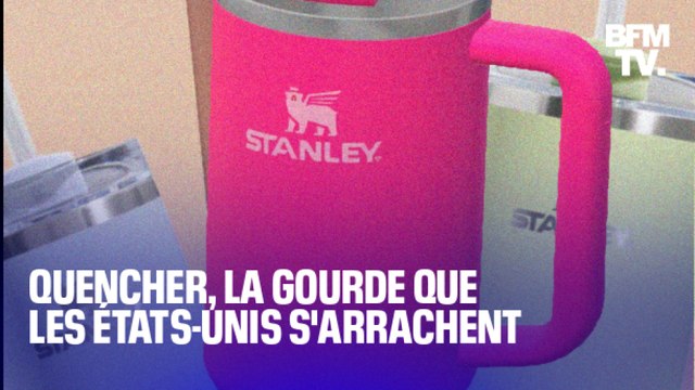 L'histoire de Quencher, la gourde réutilisable que les États-Unis s'arrachent