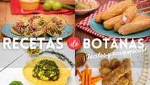 4 fáciles y económicas recetas de botanas para fin de semana