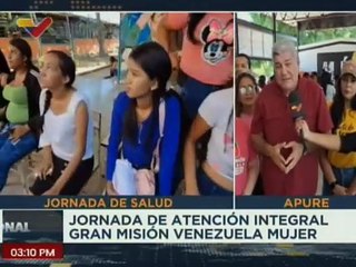 Apure | Gran Misión Venezuela Mujer realiza jornada médica de atención integral