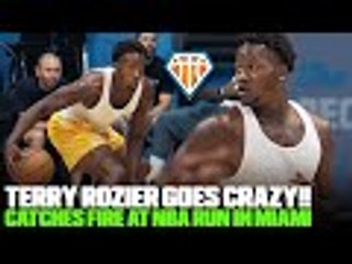 Terry Rozier GOES CRAZY at NBA Run!! Catches FIRE From Three Point Land