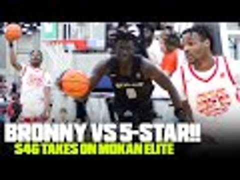 Bronny James Battles 5-STAR Recruit!! | S4G vs Mokan Elite Nike EYBL 2022