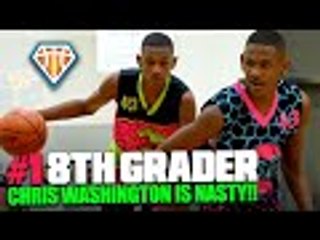 #1 8th Grader Chris Washington Gives Me KEVIN DURANT Vibes on the Court!! | MSHTV Highlights