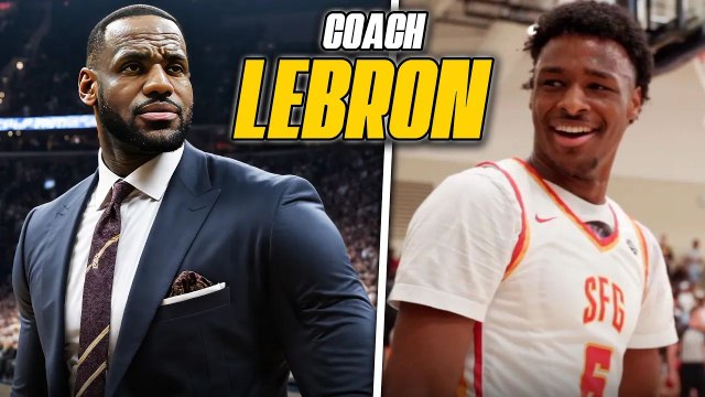 Bronny James GOES CRAZY In Front of COACH LeBron!!