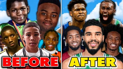 Before They Were Famous! NBA Stars In High School