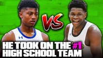Anthony Edwards vs #1 HIGH SCHOOL Team In The Country!! Extended Cut