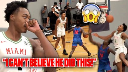 Scottie Barnes IS A  BULLY On The Court!! Raptors STAR Miami Pro League Debut