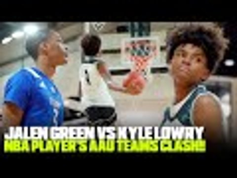 Jalen Green & Kyle Lowry's AAU Teams BATTLE IT OUT at Adidas 3SSB!! | AJ Johnson vs Xzayvier Brown