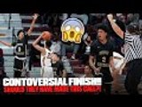 CONTROVERSIAL FOUL CALL TO END A GREAT GAME!! Right or Wrong?! Hudson Catholic vs Christ the King