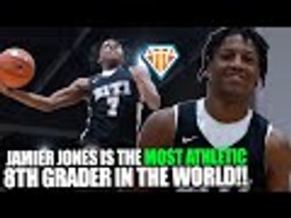 Jamier Jones Is The MOST ATHLETIC 8th Grader In The WORLD!! | MADE Hoops Finale Highlights