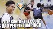 BEST HOOPERS IN SOUTH FLORIDA PLAY 1-on-1 KING OF THE COURT!! | Ballislife Elite of the East Camp