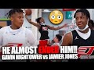 Jamier Jones vs Gavin Hightower!! ELITE Rising Freshman WENT OFF In First Game of CP3 Rising Stars