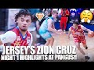 Zion Cruz WAS GETTING BUSY OPENING NIGHT at Pangos All American!! | Saucy NEW JERSEY Guard Is NICE