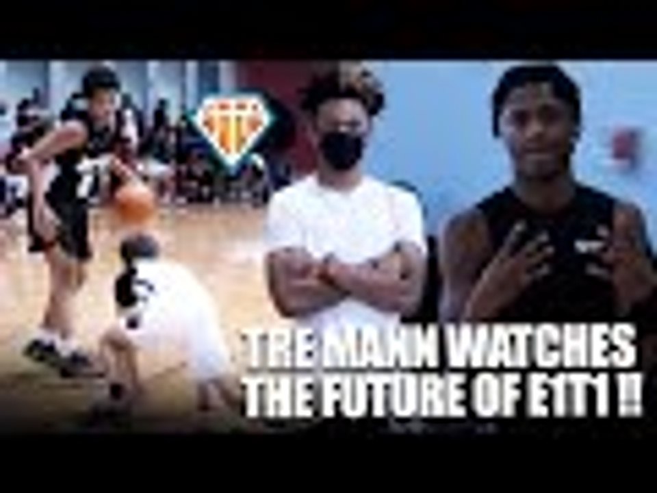 Tre Mann Watches Jamier Jones & Jalen Reece DOMINATE E1T1 Invitational!! | ELITE 8th Graders