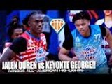 JALEN DUREN vs KEYONTE GEORGE!! | Opening Night at Pangos All-American Had The STARS OUT