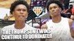 Pine Crest's Thompson Twins PUT ON A SHOW During The State Final 4!! | Best Twin Duo In The Country