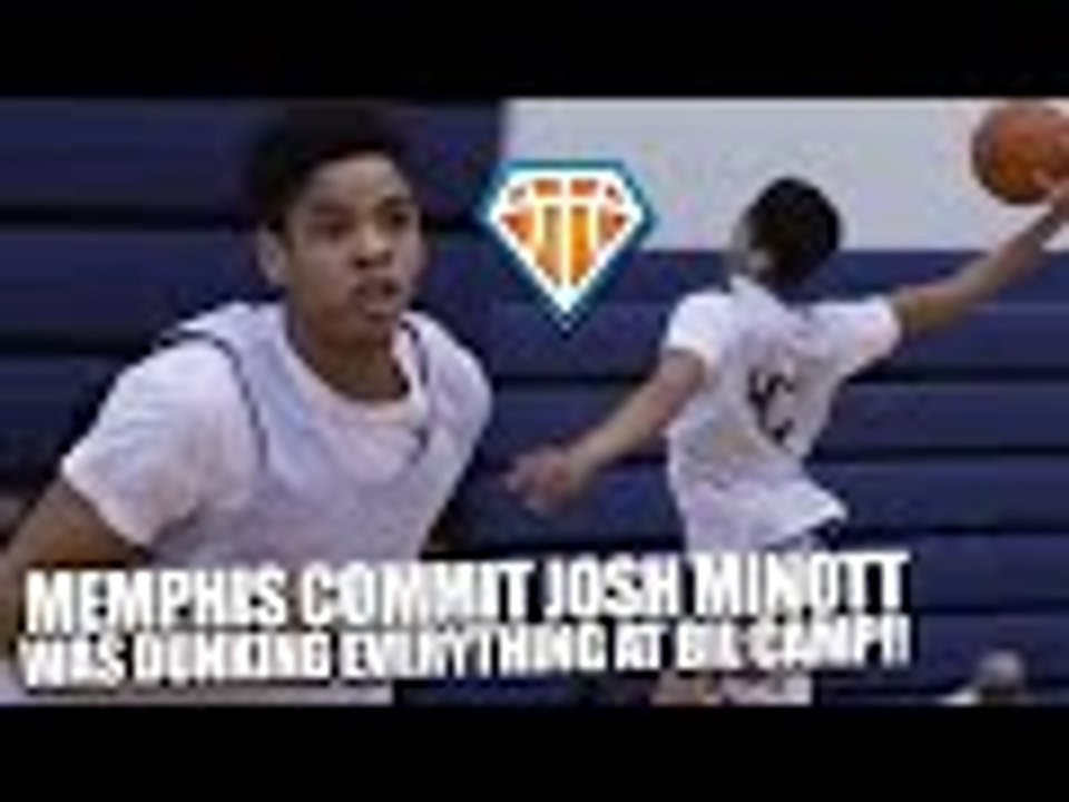 Josh Minott HITS EASTBAY WAY TOO EASY at Ballislife Elite of the East Camp!! | Memphis Tigers Commit
