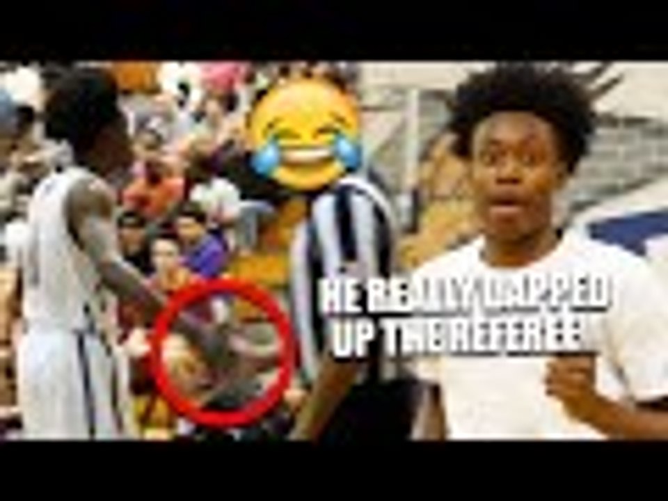 Collin Sexton REALLY DAPPED UP THE REF MID-GAME!!  | Most ENTERTAINING GAME Of His HS Career