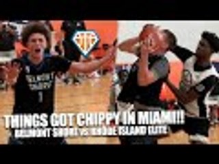 GAME GETS HEATED IN MIAMI!! | Jaythan Bosch & R.I. Elite vs Isaiah Elohim & Belmont Shore