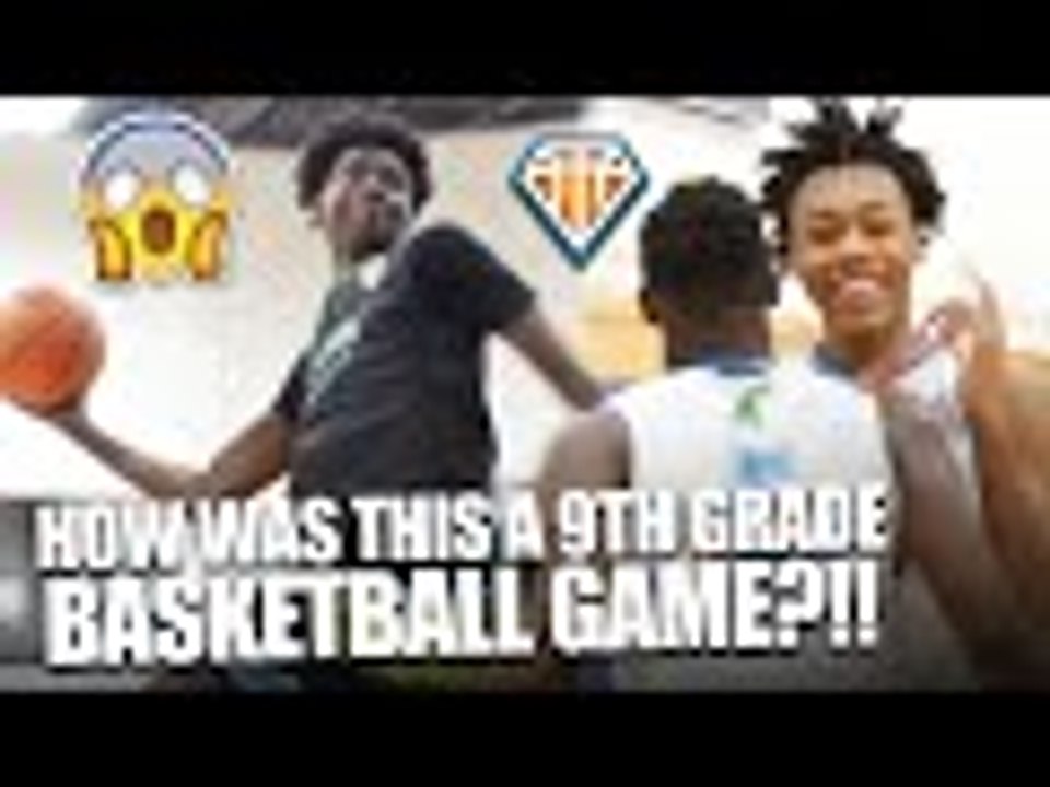 HOW WAS THIS A 9TH GRADE BASKETBALL GAME?! | Young Scottie Barnes & Nightrydas WERE SCARY