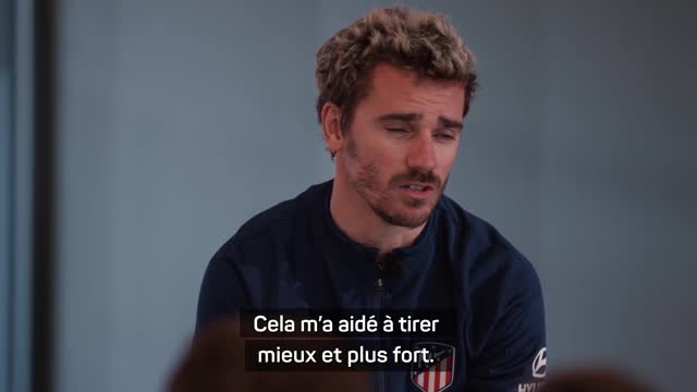 Atlético - Antoine Griezmann répond aux questions posées par des enfants