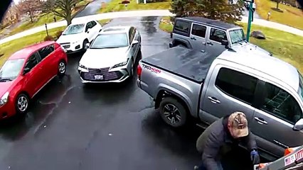 Ladder Fail While Gutter Cleaning