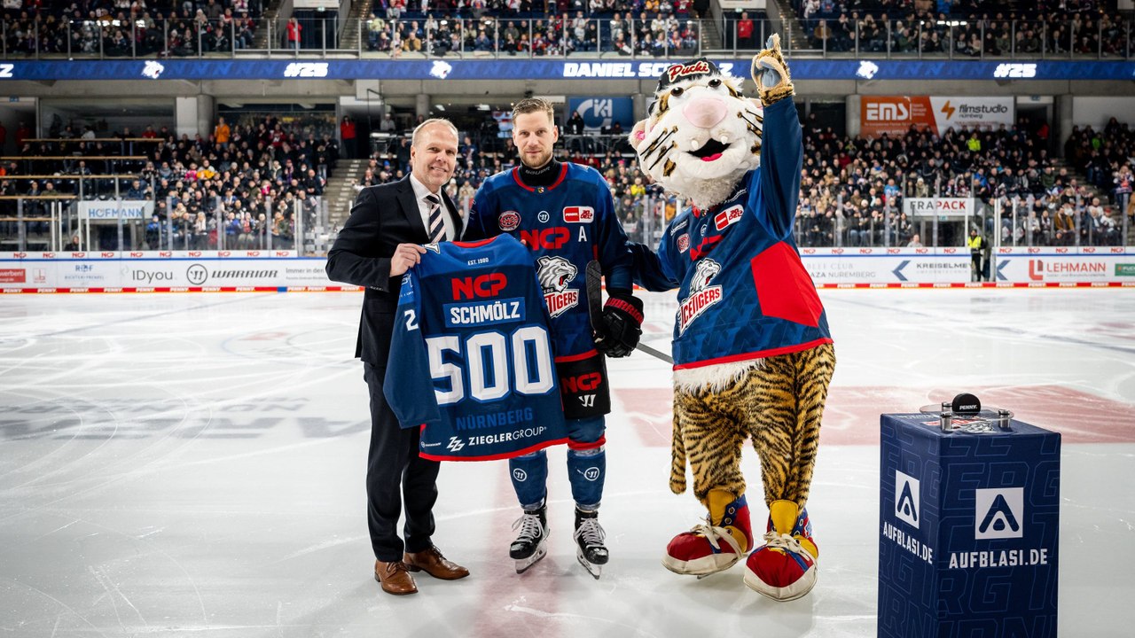 Schmölz jubelt im Jubiläum: Ice Tigers schlagen München