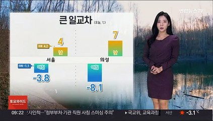 [날씨] 주말 전국 맑은 하늘…공기질 깨끗, 빙판길 주의