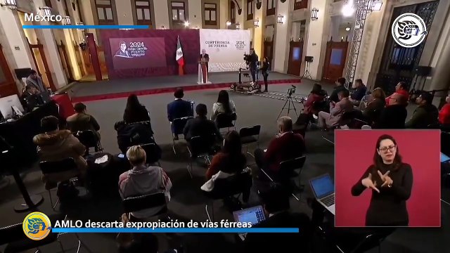 AMLO descarta expropiación de vías férreas y explica iniciativa para reactivar trenes de pasajeros