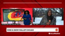 Children in and around Chicago find a bright side to winter storm