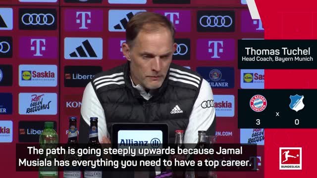 Musiala's career is on an upward trajectory - Tuchel
