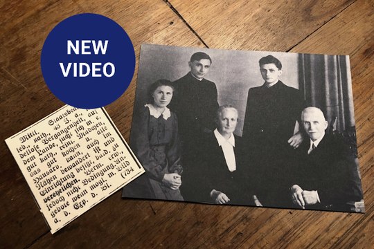 The shocking old-fashioned way Benedict XVI's parents met