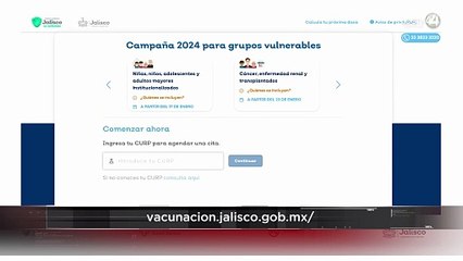 Lista la plataforma para el registro de vacunación contra Covid19