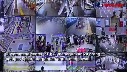 PT KCI Pasang 500 CCTV di Stasiun untuk Awasi Pergerakan Pelaku Kejahatan di Kereta