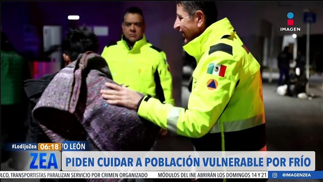 Piden cuidar a la población vulnerable en NL ante las bajas temperaturas