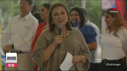 “Yo no le voy a dar abrazos a los delincuentes”: Xóchitl Gálvez