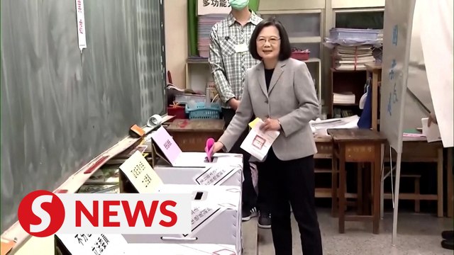 Voting begins in Taiwan's elections