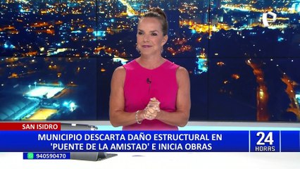 Tras denuncia en Panamericana Tv, inician obras de reparación en Puente de la Amistad