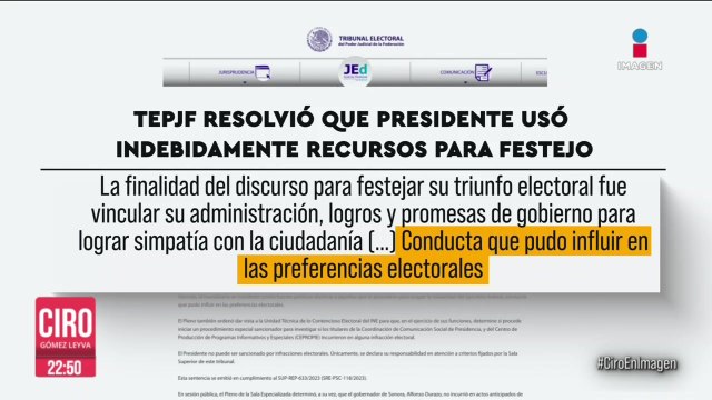 López Obrador vulnera la equidad en la contienda electoral: TEPJF