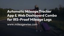Automatic Mileage Tracker App